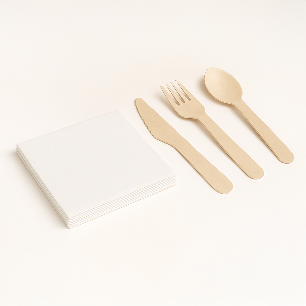 Napkins, Cutlery & Food Wraps