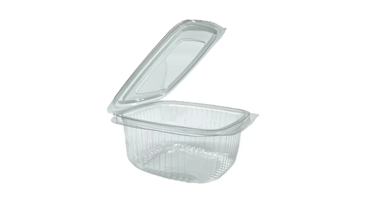 Square Container with Hinged Lid 500ml
